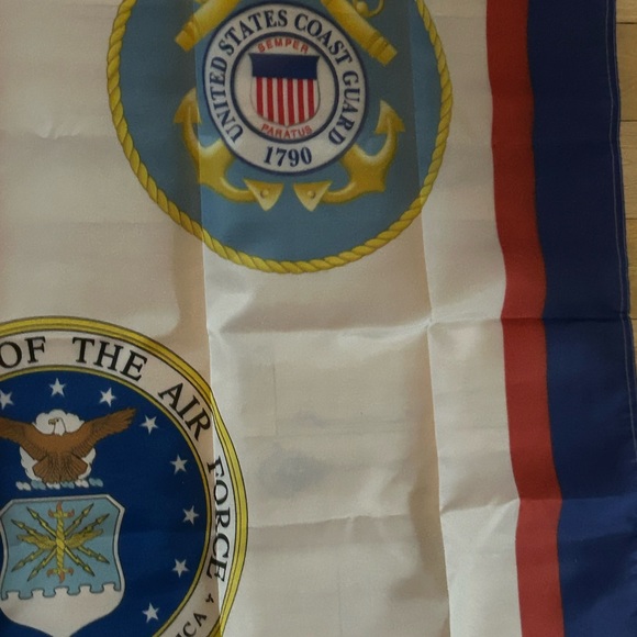 United States Armed Forces Flag 3x5 Army Marines Navy Air Force Coast Guard - Picture 6 of 6
